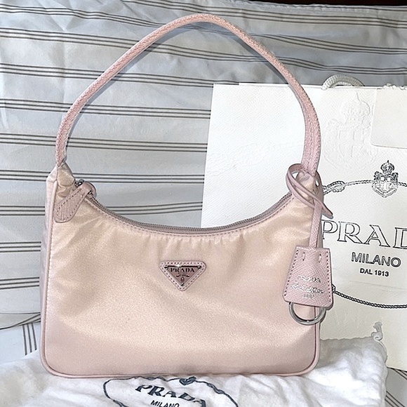 *NWT* Prada Re-Edition Y2K mini-bag | Alabaster Pink - Picture 9 of 13